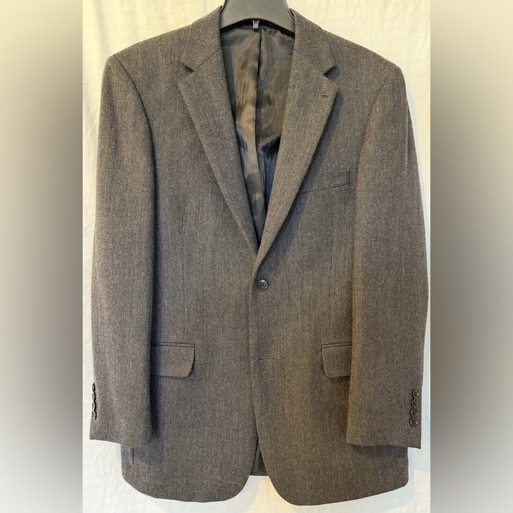 Lambs wool Gray Men's Blazer Sportcoat